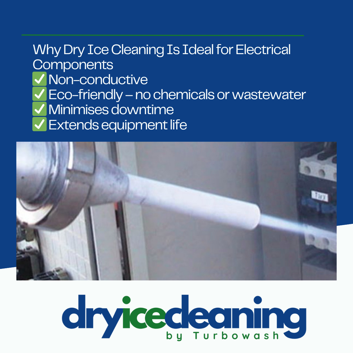 Why Dry Ice Cleaning Is Ideal for Electrical Components