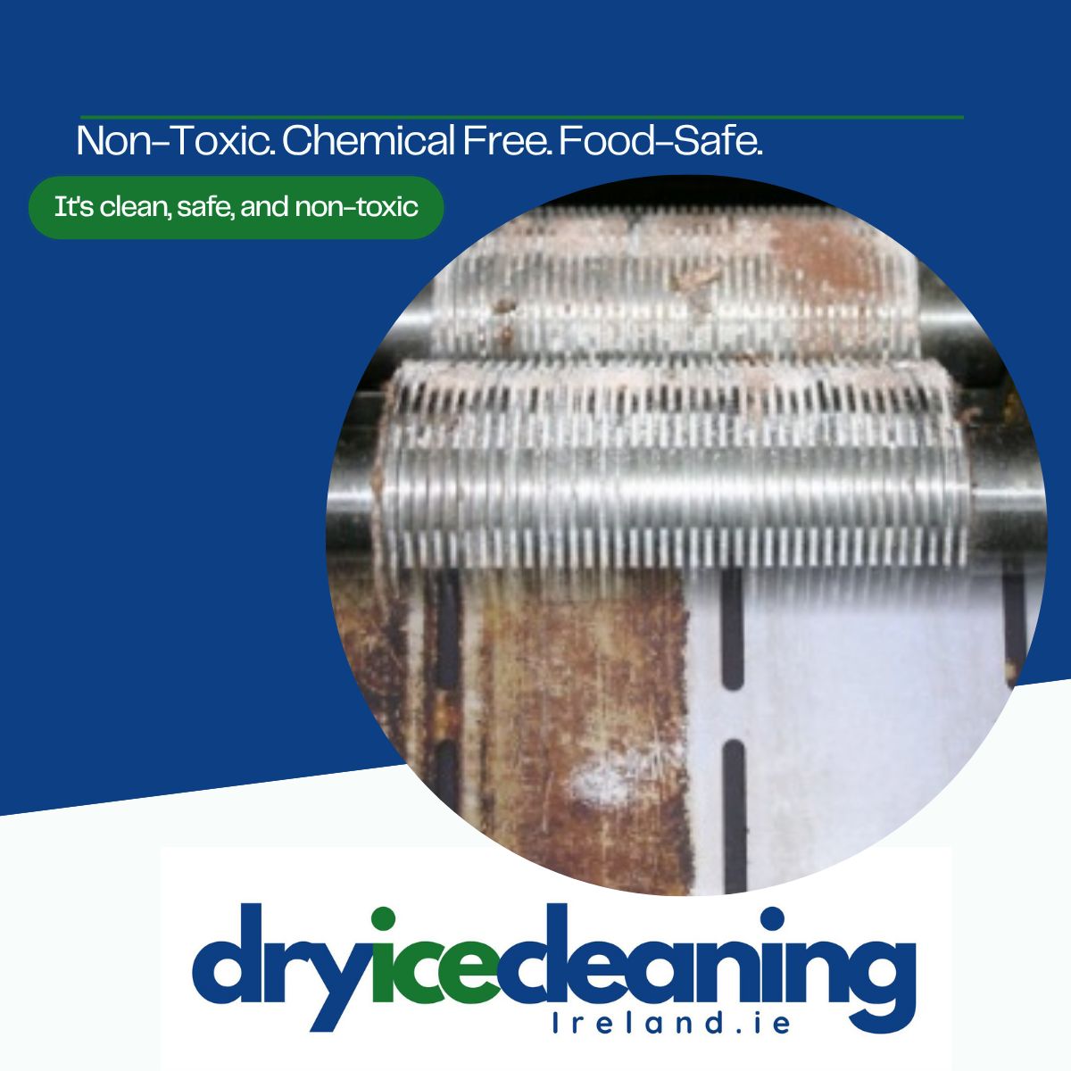 Non-Toxic Cleaning with Dry Ice: Safe for Food & Beverage